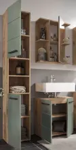 Badezimmer-Set >Vista< (3-tlg.) in Viking Oak /...