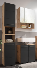Badezimmer-Set >Vista< (3-tlg.) in Viking Oak /...