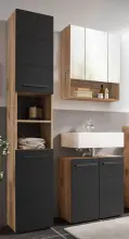 Badezimmer-Set >Vista< (3-tlg.) in Viking Oak /...