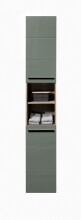 Badezimmer-Set >Vista< (3-tlg.) in Viking Oak / Schilfgrün - 120x190x31 (BxHxT)