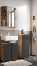 Badezimmer-Set >Vista< (3-tlg.) in Viking Oak /...