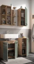 Badezimmer-Set >Vista< (4-tlg.) in Viking Oak /...