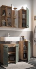 Badezimmer-Set >Vista< (4-tlg.) in Viking Oak /...