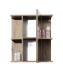 Badezimmer-Set >Vista< (4-tlg.) in Viking Oak / Schilfgrün - 115x190x31 (BxHxT)