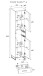 Hochschrank >Tunis< 2 Türen, 2 Schübe, grau matt / sonoma eiche - 42x185x38cm (BxHxT)