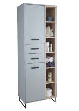 Hochschrank >Tunis< 2 Türen, 2 Schübe,...