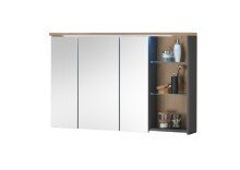 Badezimmerspiegelschrank >Memphis< Grau / Artisan...
