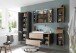 Badezimmer-Set >Memphis< (5-tlg. ) Grau / Artisan Eiche Dekor - 230x176x53 (BxHxT)