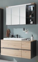 Badezimmer-Set >Memphis< (2-tlg. ) Grau / Artisan...