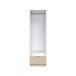 Kleiderschrank >GARONA< 1 Tür, 1 Schublade, Canadian Eiche Dekor - 50x170x51 (BxHxT)