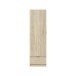 Kleiderschrank >GARONA< 1 Tür, 1 Schublade, Canadian Eiche Dekor - 50x170x51 (BxHxT)