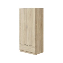 Kleiderschrank >GARONA< 2 Türen, 1 Schublade,...
