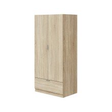 Kleiderschrank >GARONA< 2 Türen, 1 Schublade,...