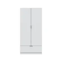 Kleiderschrank >GARONA< 2 Türen, 1 Schublade,...