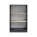 Schuhschrank >GARONA< 2 Schiebetüren, Anthrazitgrau / Eiche Dekor - 77x119x40 (BxHxT)