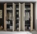 Drehtürenschrank >Danao< 5 Türen, Mauvella Oak / Kashmir - 250,8x227,7x60 (BxHxT)