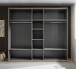 Drehtürenschrank >Danao< 5 Türen, Mauvella Oak / Kashmir - 250,8x227,7x60 (BxHxT)