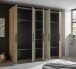 Drehtürenschrank >Danao< 5 Türen, Mauvella Oak / Kashmir - 250,8x227,7x60 (BxHxT)