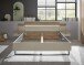 Bettanlage >Danao< in Mauvella Oak/Kashmir, Dekor - 285,4x96x207,6cm (BxHxT)