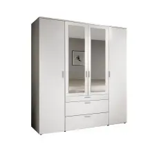 Drehtürenschrank >Vesala< 4 Türen, 3...