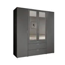 Drehtürenschrank >Vesala< 4 Türen, 3...