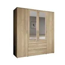 Drehtürenschrank >Vesala< 4 Türen, 3...