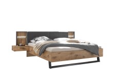 Bettanlage >Daria< Liegefl. 180x200cm, Viking Oak /...