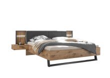 Bettanlage >Daria< Liegefl. 180x200cm, Viking Oak /...