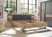 Bettanlage >Daria< Liegefl. 180x200cm, Viking Oak / Graphit - 297,6x98,8x222,4cm (BxHxT)