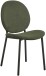 Essgruppe >Wilma< (5-teilig) waldgrün Wildeiche Dekor - 120x75x80 (BxHxT)