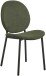 Essgruppe >Wilma< (5-teilig) waldgrün Wildeiche Dekor - 120x75x80 (BxHxT)