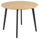 Essgruppe >Cadiz< (5-teilig) beige Eiche Dekor -...