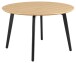 Essgruppe >Cadiz< (5-teilig) waldgrün Eiche Dekor - 75x120 (HxD)