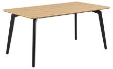 Essgruppe >Cadiz< (5-teilig) in beige / Eiche Dekor...