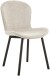 Essgruppe >Cadiz< (5-teilig) in beige / Eiche Dekor - 160x75x90 (BxHxT)
