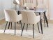 Essgruppe >Wicklow< (5-teilig) beige / Batis grau - 140x75x80 (BxHxT)
