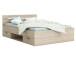 Stauraumbett >Lorenzo< - 144,5x74,2x204,3cm (BxHxT)