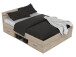 Stauraumbett >Lorenzo< - 144,5x74,2x204,3cm (BxHxT)
