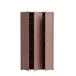 Schuhschrank >ALICE SPRINGS< 6 Türen, push to open, terrakottafarbig - 109,2x191,9x34,9cm (BxHxT)