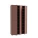 Schuhschrank >ALICE SPRINGS< 6 Türen, push to open, terrakottafarbig - 109,2x191,9x34,9cm (BxHxT)