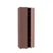 Schuhschrank >ALICE SPRINGS< 4 türen, push to open, terrakottafarbig - 74,5x191,9x34,9cm (BxHxT)