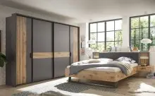 Schlafzimmer-Set >Daria< (3-teilig) Kleiderschrank,...