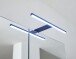 Badezimmer-Set >Denver< (3-tlg.) in grau matt / Evoke Eiche Dekor - 140x195x35 (BxHxT)