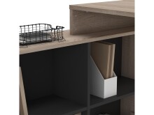 Eckschreibtisch >Dewirovo I< - 111,9x76,7x100,7cm (BxHxT)