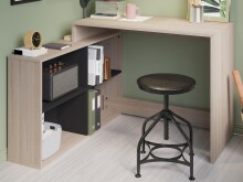 Eckschreibtisch >Dewirovo I< - 111,9x76,7x100,7cm (BxHxT)