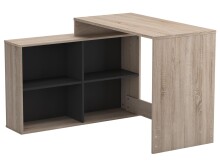 Eckschreibtisch >Dewirovo I< - 111,9x76,7x100,7cm (BxHxT)