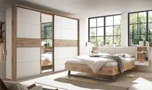 Schlafzimmer-Set >Daria< (3-teilig) Kleiderschrank,...