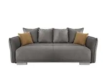 Schlafsofa >Phedra< in 9754 Corto grau-braun,...