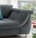 Polsterecke >Allin< Schlaffunktion, 6 Kissen, Bezug anthrazit/denim - 250x66x190 (BxHxT)