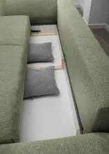 Schlafsofa >Phedra< in 9757 Corto grün,...